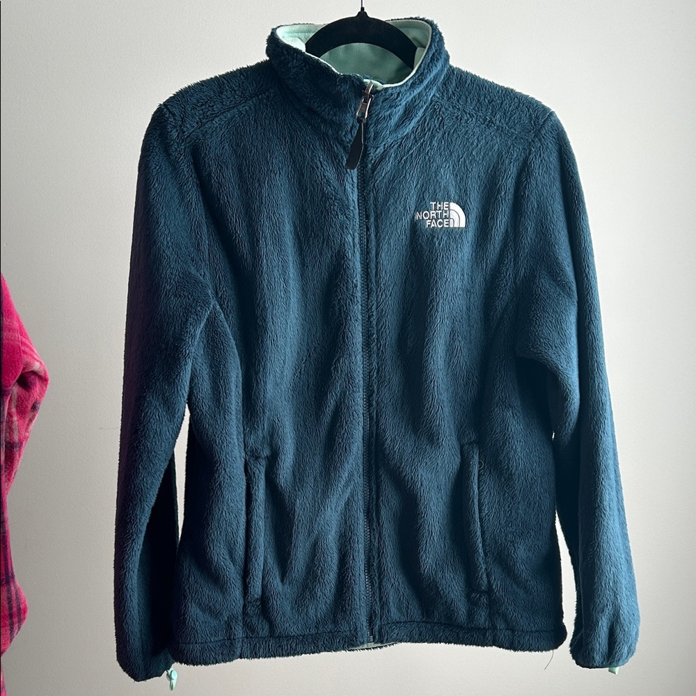 The North Face Teal Fleece Jacket